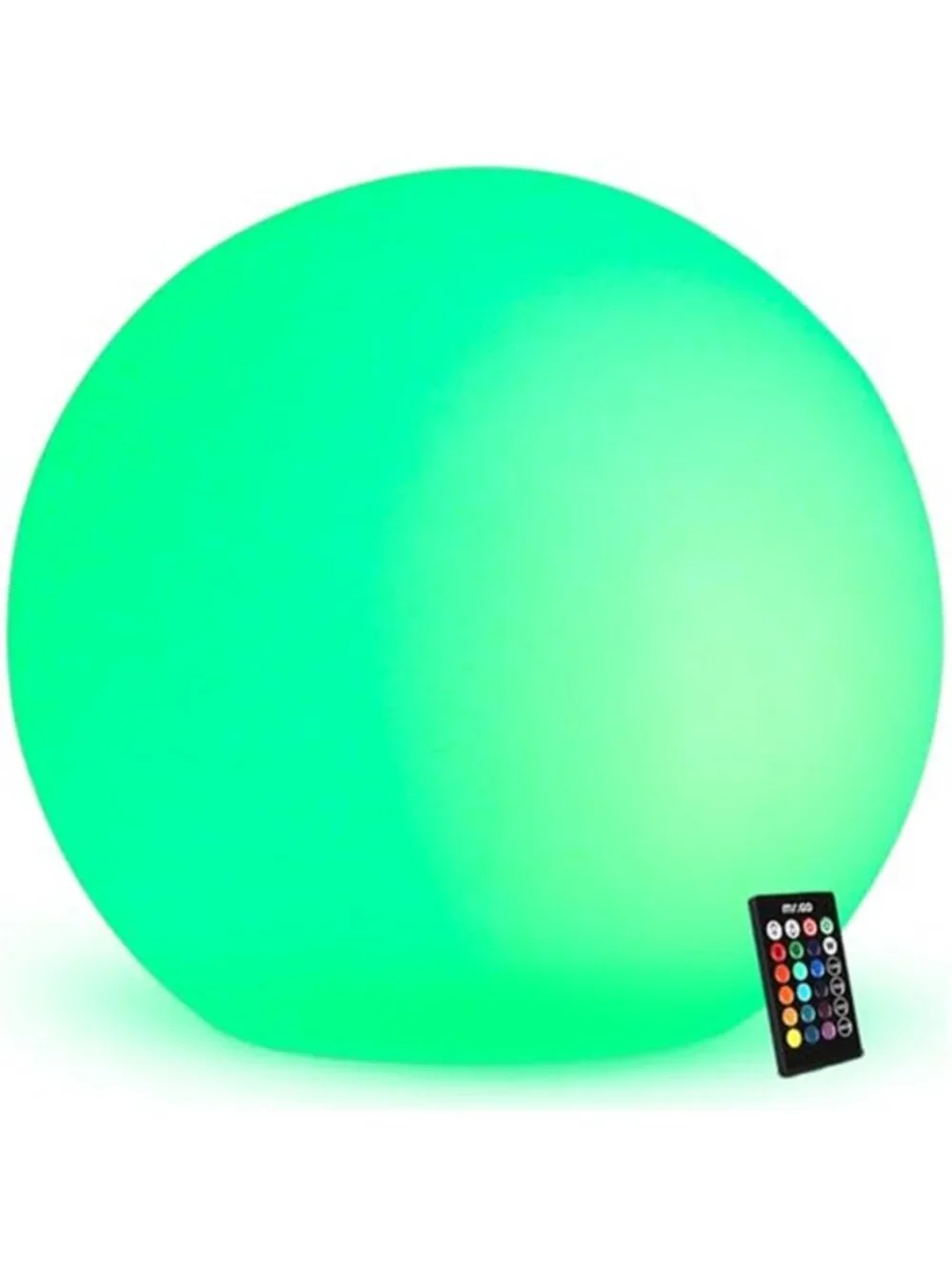 20-inch Rechargeable LED Ball Light,Waterproof Outdoor Globe Lights 16 RGB Color